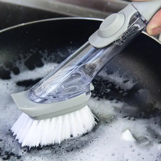 Refillable Liquid Cleaning Brush